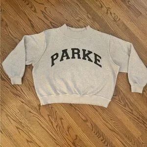 PARKE Gray Women's Sweatshirt